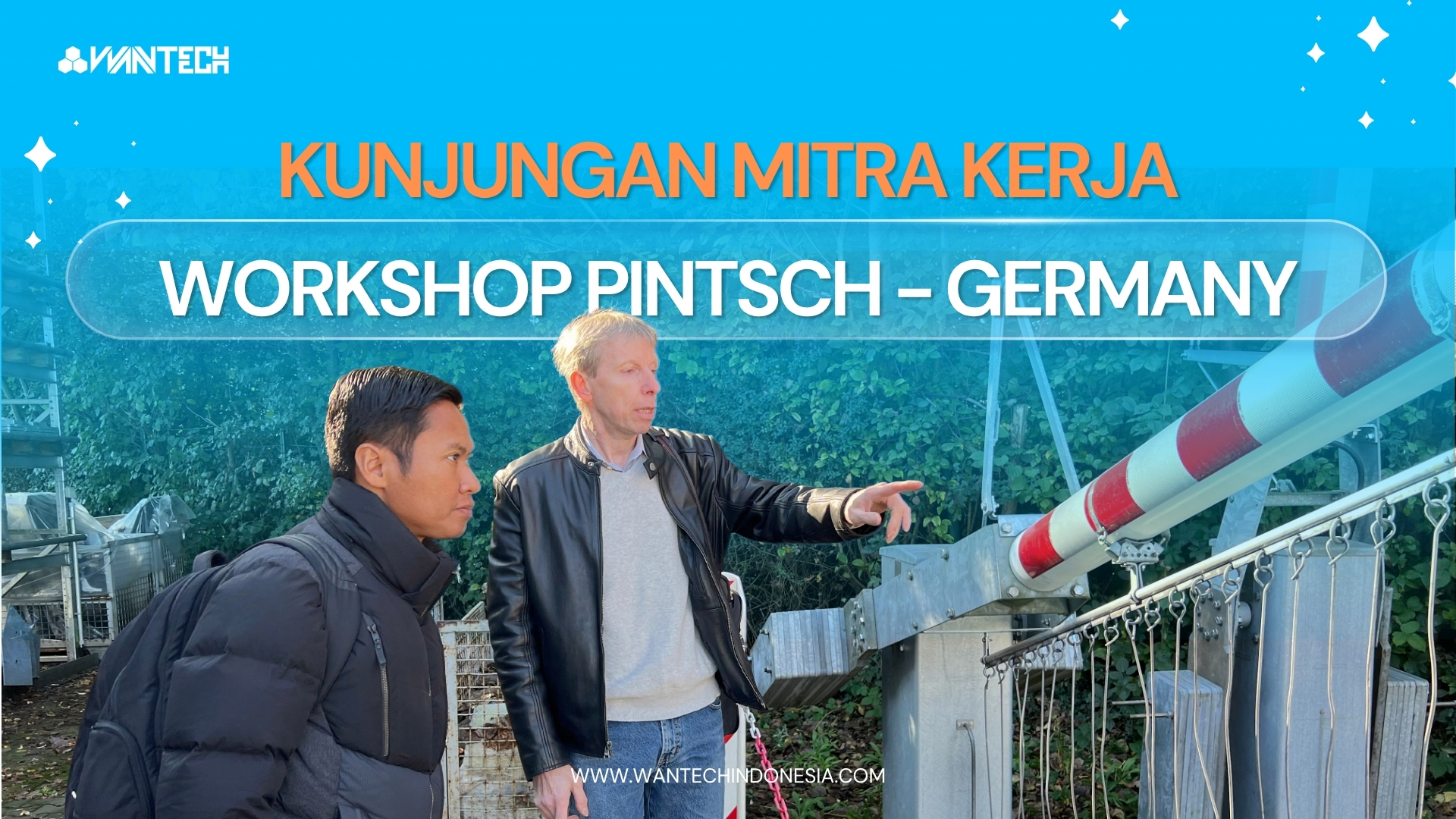 Wantech Indonesia Kunjungi Workshop Pintsch di Jerman