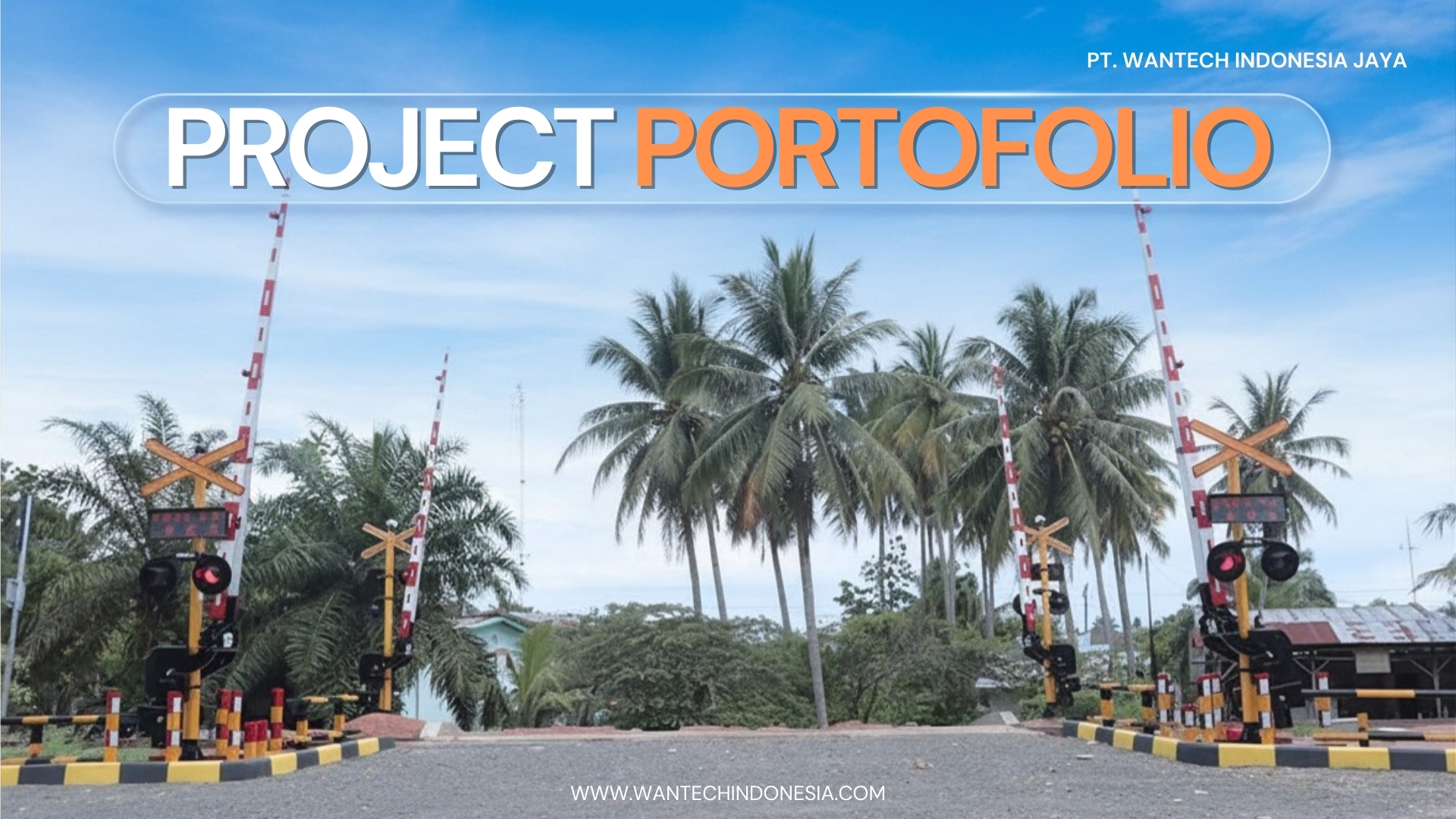 Palang Pintu Perlintasan - Tipe Standar